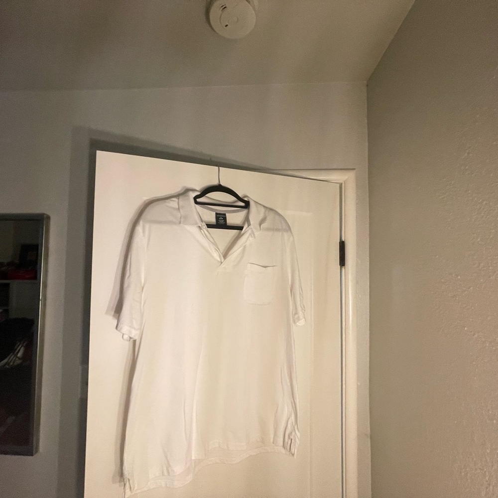 George Men's Classic White Polo Shirt